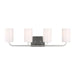 Generation Lighting - GLV1004EN3/BS - Four Light Vanity - Rhett - Brushed Steel