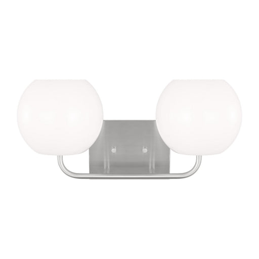 Generation Lighting - GLV1012EN3/BS - Two Light Vanity - Rory - Brushed Steel