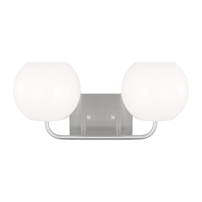 Generation Lighting - GLV1012EN3/BS - Two Light Vanity - Rory - Brushed Steel