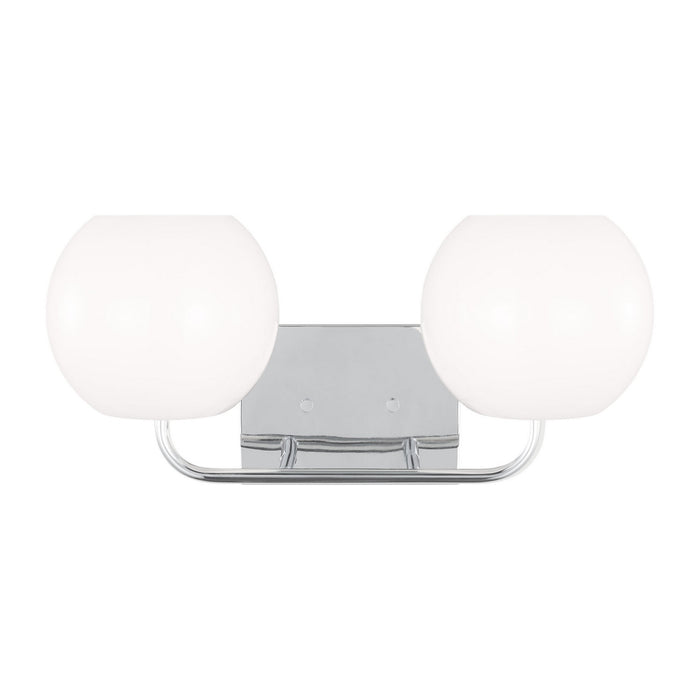 Generation Lighting - GLV1012EN3/CH - Two Light Vanity - Rory - Chrome
