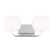 Generation Lighting - GLV1012EN3/CH - Two Light Vanity - Rory - Chrome