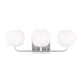 Generation Lighting - GLV1013EN3/BS - Three Light Vanity - Rory - Brushed Steel