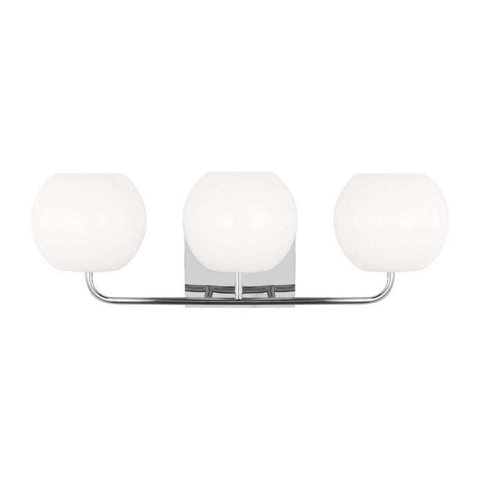 Generation Lighting - GLV1013EN3/CH - Three Light Vanity - Rory - Chrome