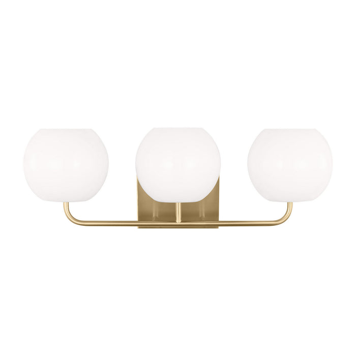 Generation Lighting - GLV1013EN3/SB - Three Light Vanity - Rory - Satin Bronze