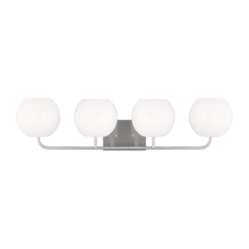 Generation Lighting - GLV1014EN3/BS - Four Light Vanity - Rory - Brushed Steel