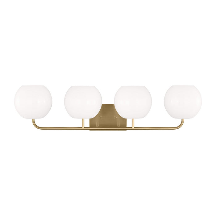 Generation Lighting - GLV1014EN3/SB - Four Light Vanity - Rory - Satin Bronze