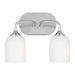 Generation Lighting - GLV1022EN3/CH - Two Light Vanity - Emile - Chrome