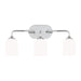 Generation Lighting - GLV1023EN3/CH - Three Light Vanity - Emile - Chrome