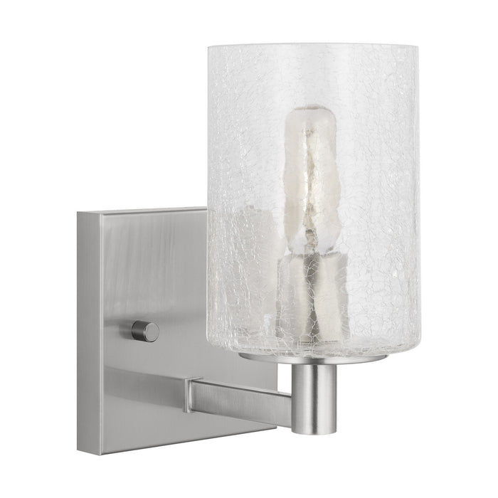 Generation Lighting - GLV1031EN/BS - One Light Wall / Bath Sconce - Parker - Brushed Steel