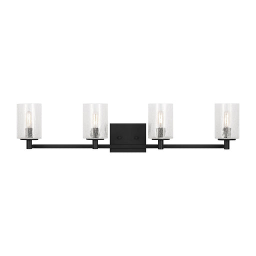 Parker Four Light Wall / Bath Midnight Black
