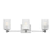 Generation Lighting - GLV1043EN/CH - Three Light Wall / Bath - Lando - Chrome