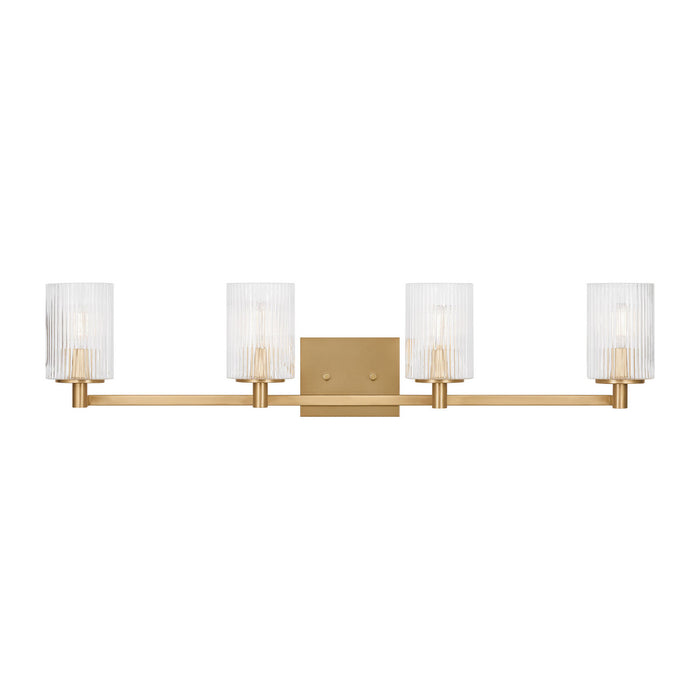 Generation Lighting - GLV1044EN/SB - Four Light Wall / Bath - Lando - Satin Bronze