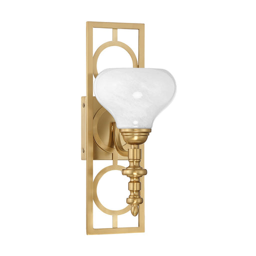 Allston One Light Wall Sconce Warm Brass