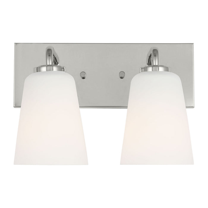 Generation Lighting - GLV1052CH - Vanity - Miles - Chrome