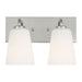 Generation Lighting - GLV1052CH - Vanity - Miles - Chrome