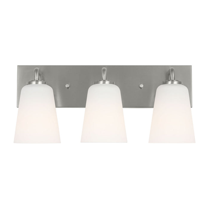 Generation Lighting - GLV1053BS - Vanity - Miles - Brushed Nickel