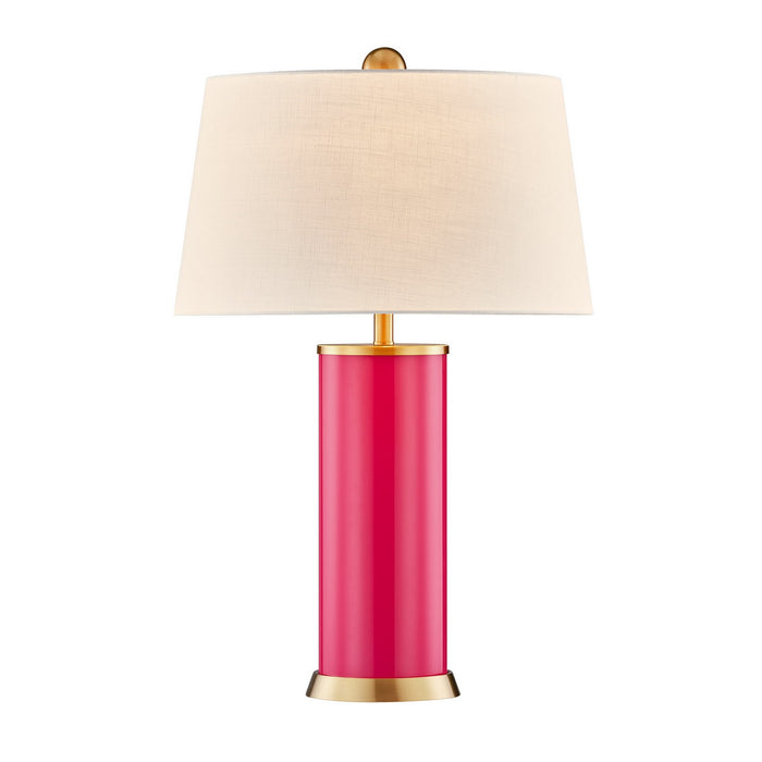 Savoy House - 11-CD20-FR - One Light Table Lamp - Melissa - Fuchsia Rose