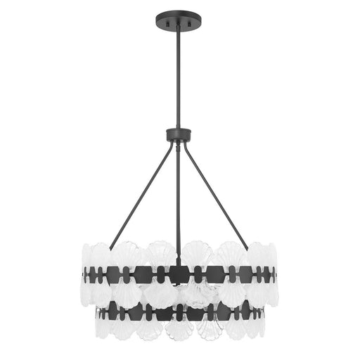 Savoy House - 1-3606-5-89 - Five Light Chandelier - Bancroft - Matte Black