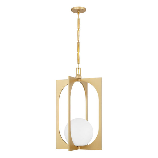 Harding One Light Pendant Spun Gold