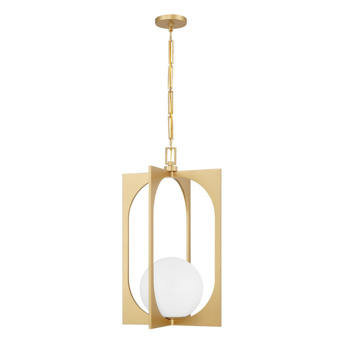 Savoy House - 7-3999-1-328 - One Light Pendant - Harding - Spun Gold