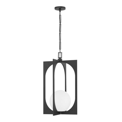 Harding One Light Pendant Matte Black
