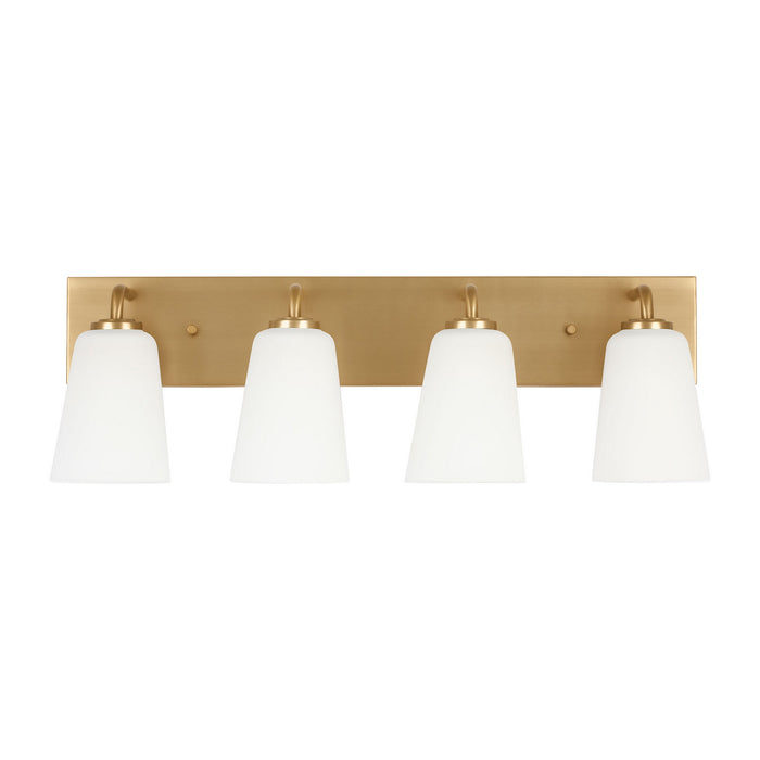 Generation Lighting - GLV1054SB - Vanity - Miles - Satin Brass