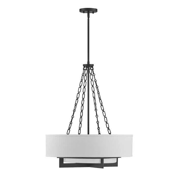 Savoy House - 7-4999-4-89 - Four Light Pendant - Brentwood - Matte Black