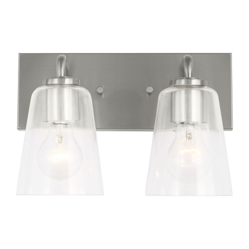 Generation Lighting - GLV1062BS - Vanity - Miles - Brushed Nickel