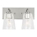 Generation Lighting - GLV1062CH - Vanity - Miles - Chrome