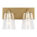 Generation Lighting - GLV1062SB - Vanity - Miles - Satin Brass