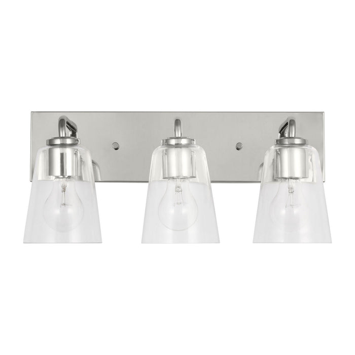 Generation Lighting - GLV1063CH - Vanity - Miles - Chrome