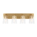 Generation Lighting - GLV1064SB - Vanity - Miles - Satin Brass
