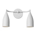 Generation Lighting - GLV1082MWT - Two Light Vanity - Maya - Matte White