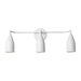 Generation Lighting - GLV1083MWT - Three Light Vanity - Maya - Matte White