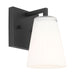 Generation Lighting - GLV1101MBK - Vanity - Upson - Midnight Black