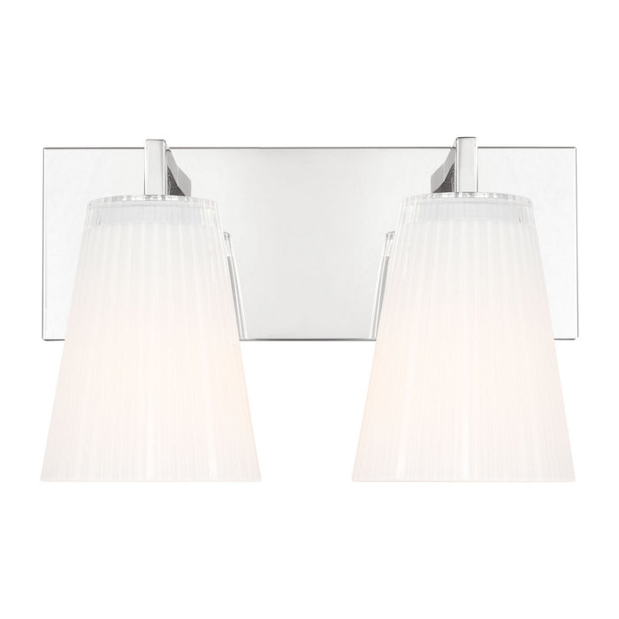 Generation Lighting - GLV1102CH - Vanity - Upson - Chrome