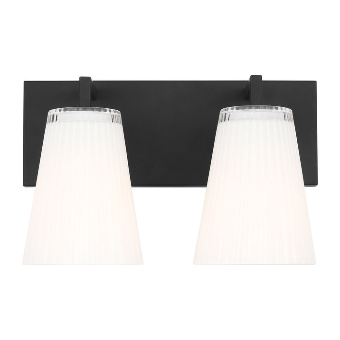 Generation Lighting - GLV1102MBK - Vanity - Upson - Midnight Black