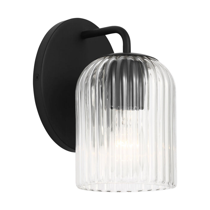 Generation Lighting - GLV1131MBK - Wall Sconce - Eisele - Midnight Black