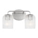 Generation Lighting - GLV1132BS - Two Light Vanity - Eisele - Brushed Nickel