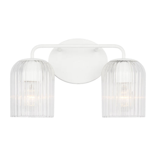 Eisele Two Light Vanity Matte White