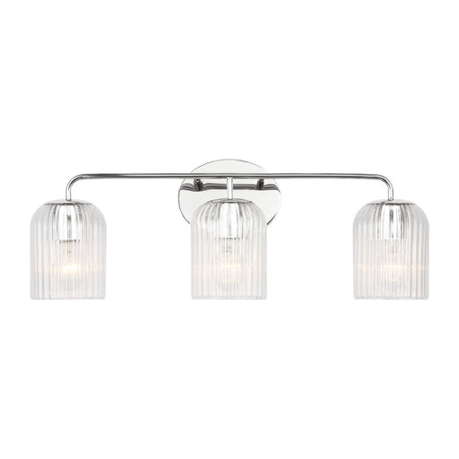 Eisele Three Light Vanity Chrome
