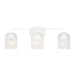 Generation Lighting - GLV1133MWT - Three Light Vanity - Eisele - Matte White
