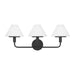 Generation Lighting - GLW1033MBK - Wall Sconce - Mendota - Midnight Black