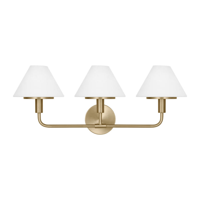 Generation Lighting - GLW1033SB - Wall Sconce - Mendota - Satin Brass