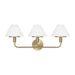 Generation Lighting - GLW1033SB - Wall Sconce - Mendota - Satin Brass