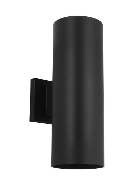 Visual Comfort Studio - SLO1152TXB - Two Light Wall Lantern - Outdoor Cylinders - Textured Black