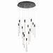Artcraft - AC12143BK - LED Chandelier - Celine - Black
