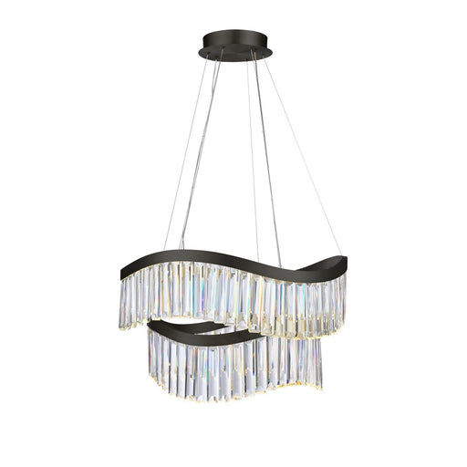 Jules LED Chandelier Black