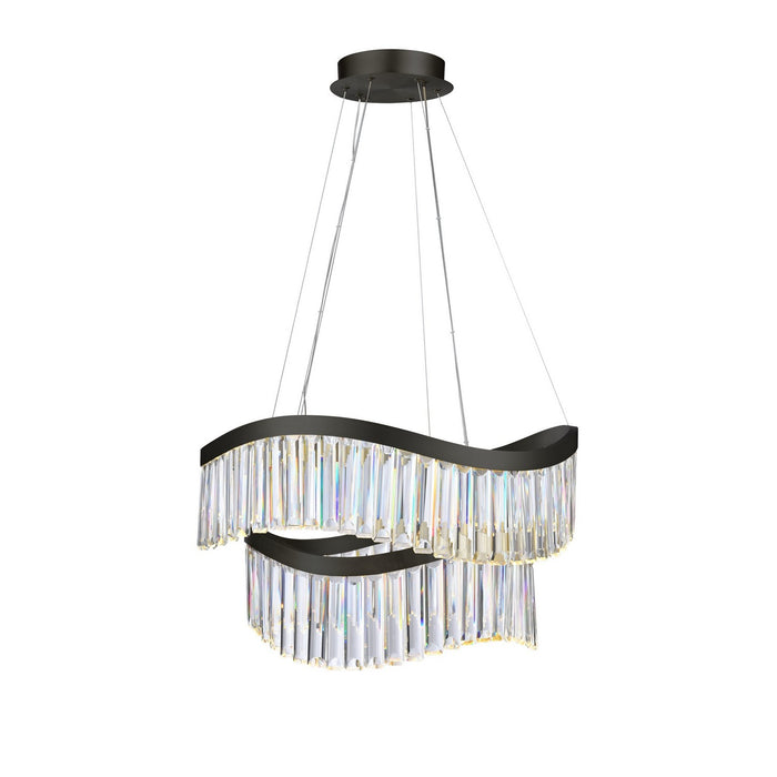 Artcraft - AC12201BK - LED Chandelier - Jules - Black