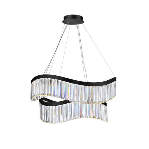 Jules LED Chandelier Black